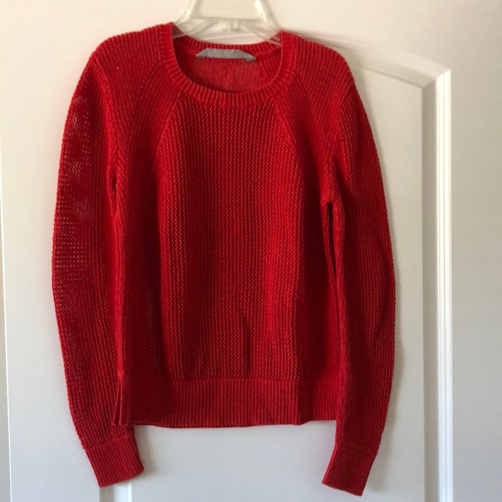 Red sweater